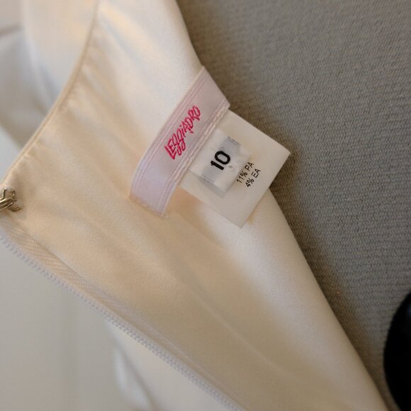 Leggiadro Ivory Dupioni Silk sheath dress - 10 - Picture 4 of 4